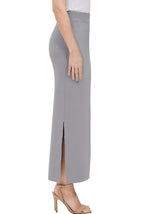 Kimi + Kai Women Side Slit Knit Maxi Skirt