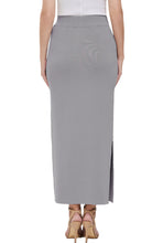 Load image into Gallery viewer, Kimi + Kai Women Side Slit Knit Maxi Skirt