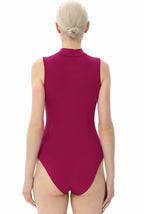 Kimi + Kai Women's Turtleneck Sleeveless Bodysuit