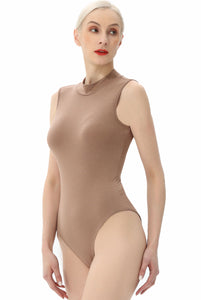 Kimi + Kai Women's Turtleneck Sleeveless Bodysuit