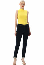 Kimi + Kai Women's Turtleneck Sleeveless Bodysuit