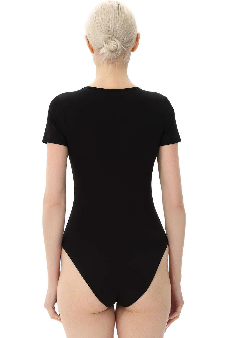 Kimi + Kai Women's Sweetheart Neck Basic Bodysuit