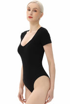 Kimi + Kai Women's Sweetheart Neck Basic Bodysuit