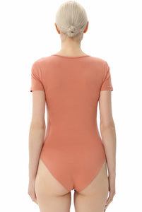 Kimi + Kai Women's Sweetheart Neck Basic Bodysuit