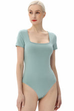 Load image into Gallery viewer, Kimi + Kai Women&#39;s Square Neck Basic Bodysuit