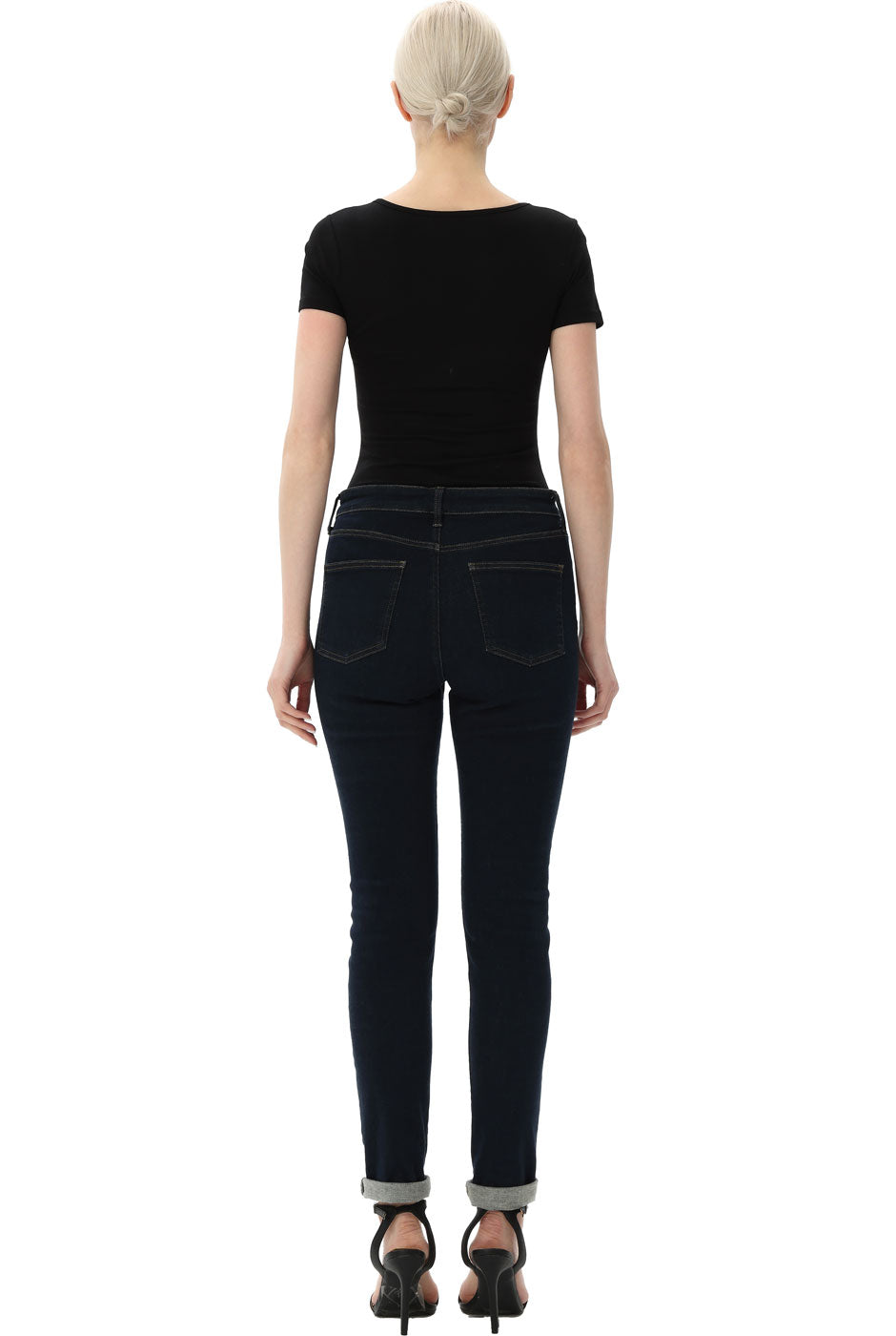 Kimi + Kai Women's Square Neck Basic Bodysuit