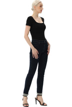 Kimi + Kai Women's Square Neck Basic Bodysuit