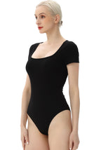 Kimi + Kai Women's Square Neck Basic Bodysuit