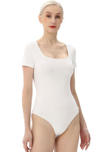 Load image into Gallery viewer, Kimi + Kai Women&#39;s Square Neck Basic Bodysuit