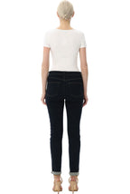 Kimi + Kai Women's Square Neck Basic Bodysuit