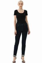 Kimi + Kai Women's U-Neck Basic Bodysuit
