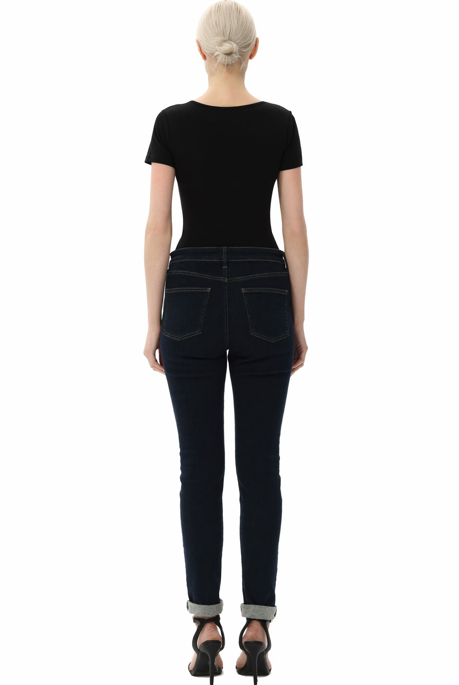 Kimi + Kai Women's U-Neck Basic Bodysuit