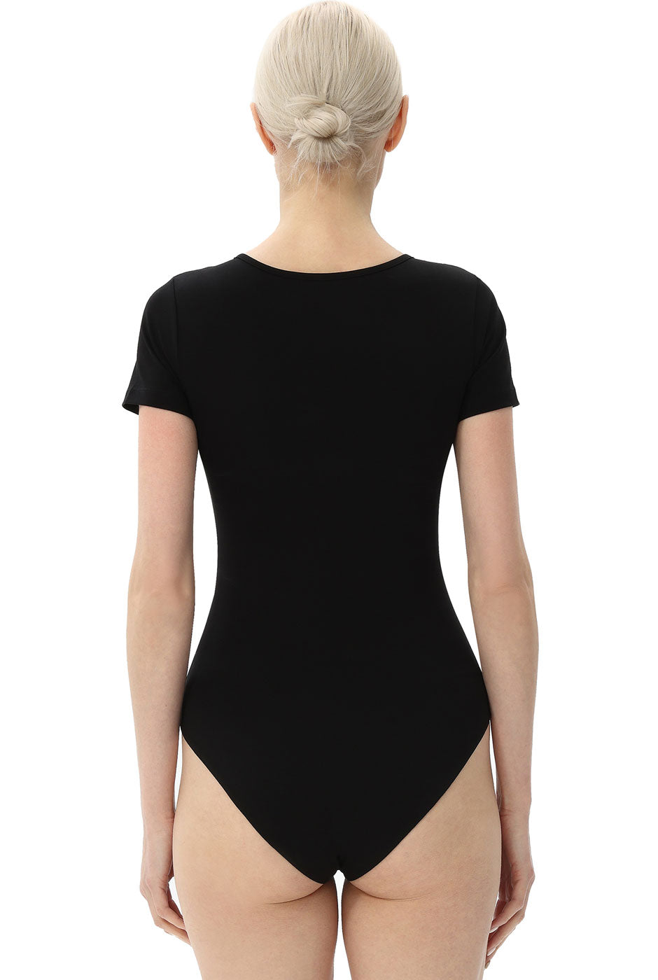 Kimi + Kai Women's U-Neck Basic Bodysuit