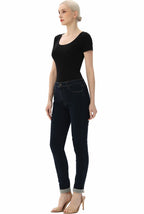 Kimi + Kai Women's U-Neck Basic Bodysuit