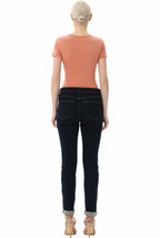Kimi + Kai Women's U-Neck Basic Bodysuit