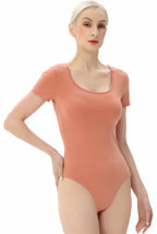 Kimi + Kai Women's U-Neck Basic Bodysuit