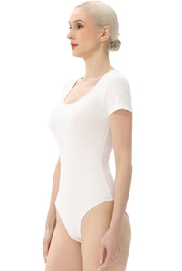 Kimi + Kai Women's U-Neck Basic Bodysuit