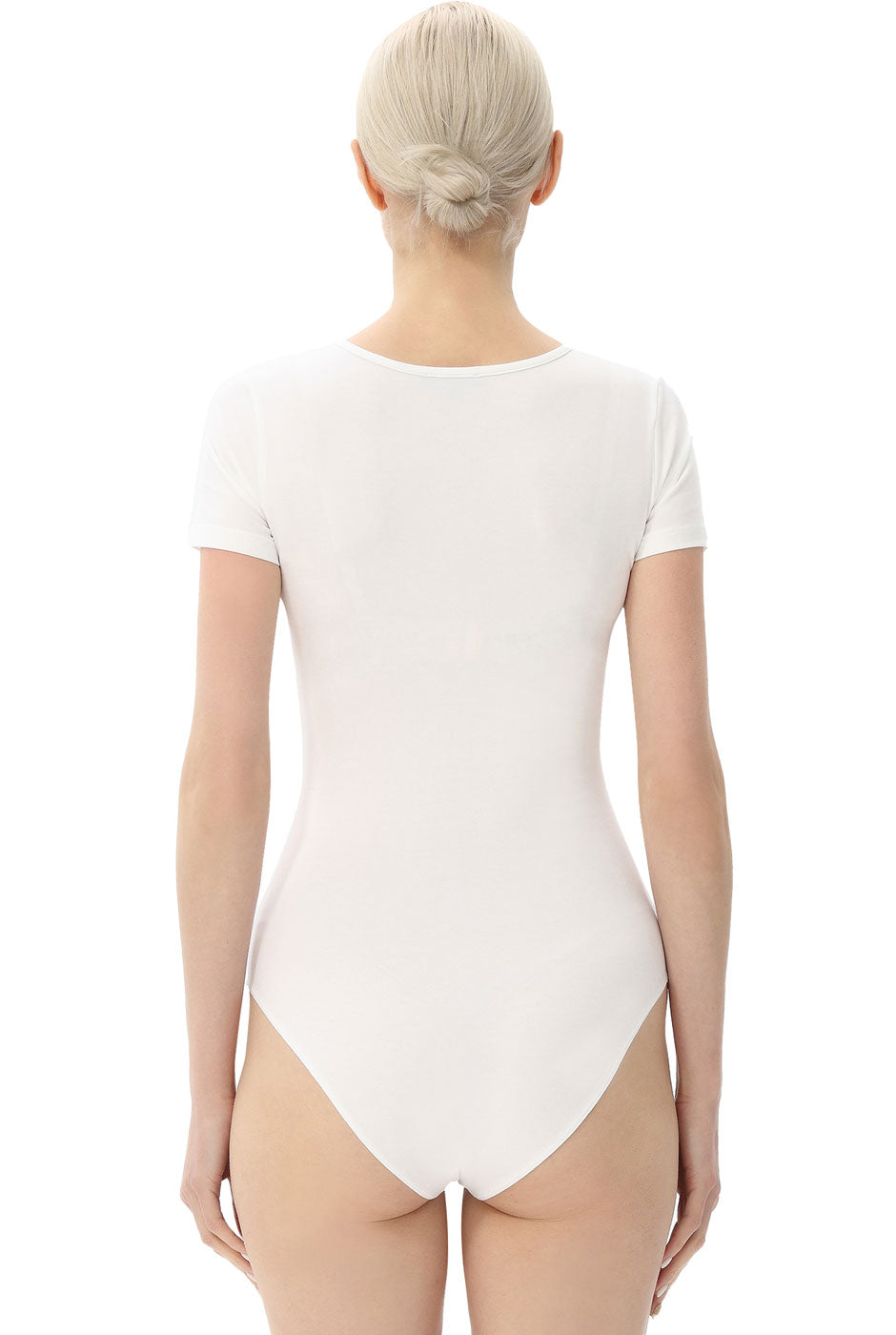 Kimi + Kai Women's U-Neck Basic Bodysuit