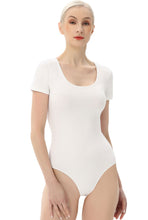 Load image into Gallery viewer, Kimi + Kai Women&#39;s U-Neck Basic Bodysuit