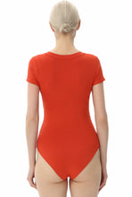 Load image into Gallery viewer, Kimi + Kai Women&#39;s V-Neck Basic Bodysuit