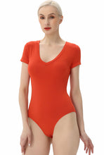 Load image into Gallery viewer, Kimi + Kai Women&#39;s V-Neck Basic Bodysuit