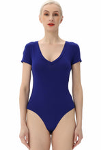 Load image into Gallery viewer, Kimi + Kai Women&#39;s V-Neck Basic Bodysuit