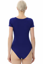 Kimi + Kai Women's V-Neck Basic Bodysuit