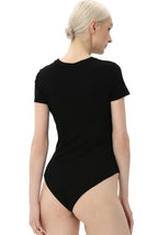 Kimi + Kai Women's Crew Neck Basic Bodysuit