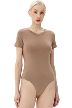 Load image into Gallery viewer, Kimi + Kai Women&#39;s Crew Neck Basic Bodysuit