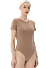 Load image into Gallery viewer, Kimi + Kai Women&#39;s Crew Neck Basic Bodysuit