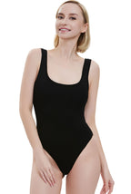Kimi + Kai Women's U Neck Sleeveless Bodysuit