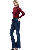 Kimi + Kai Women's Turtleneck Long Sleeve Bodysuit