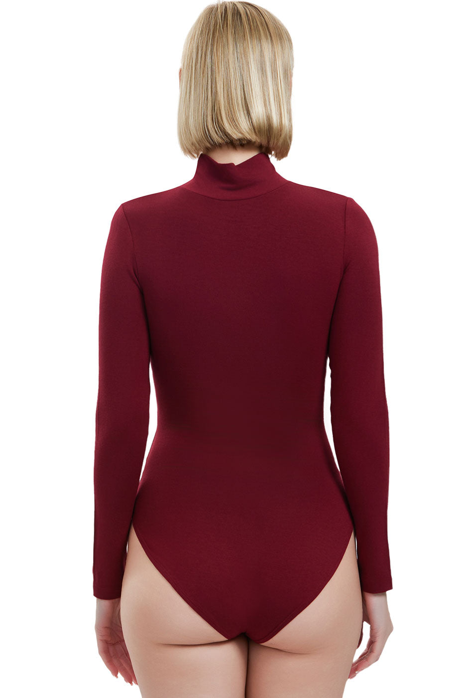Kimi + Kai Women's Turtleneck Long Sleeve Bodysuit