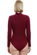 Kimi + Kai Women's Turtleneck Long Sleeve Bodysuit