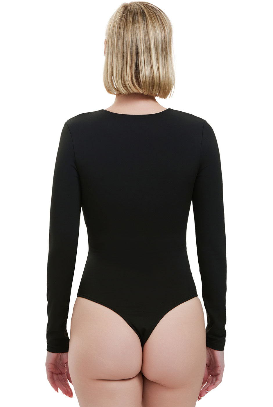 Kimi + Kai Women's Square Neck Long Sleeve Bodysuit