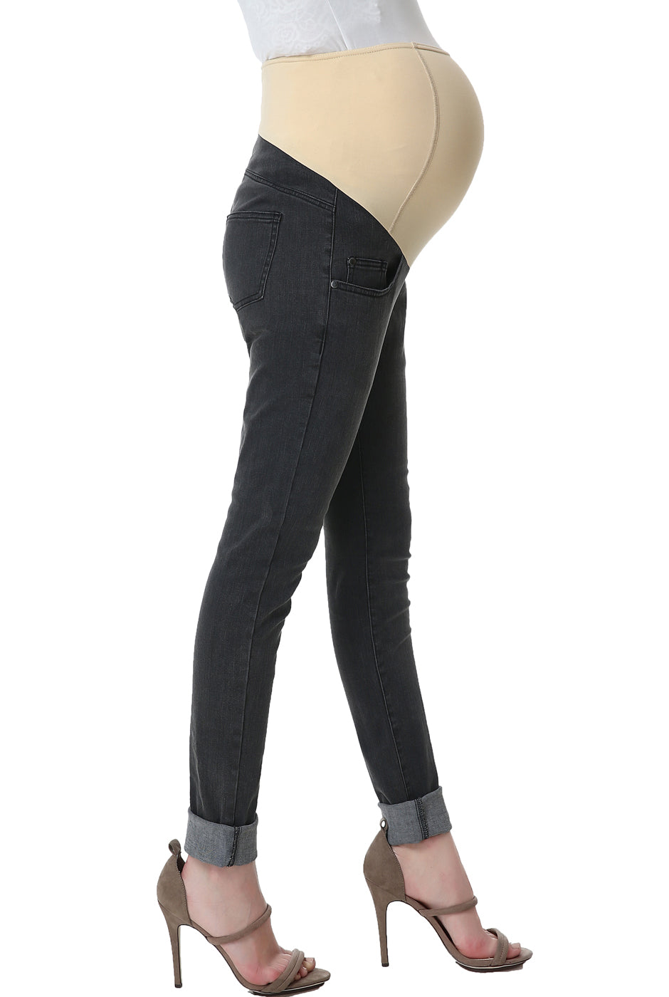 Kimi + Kai Maternity Skinny Leg Denim Jeans
