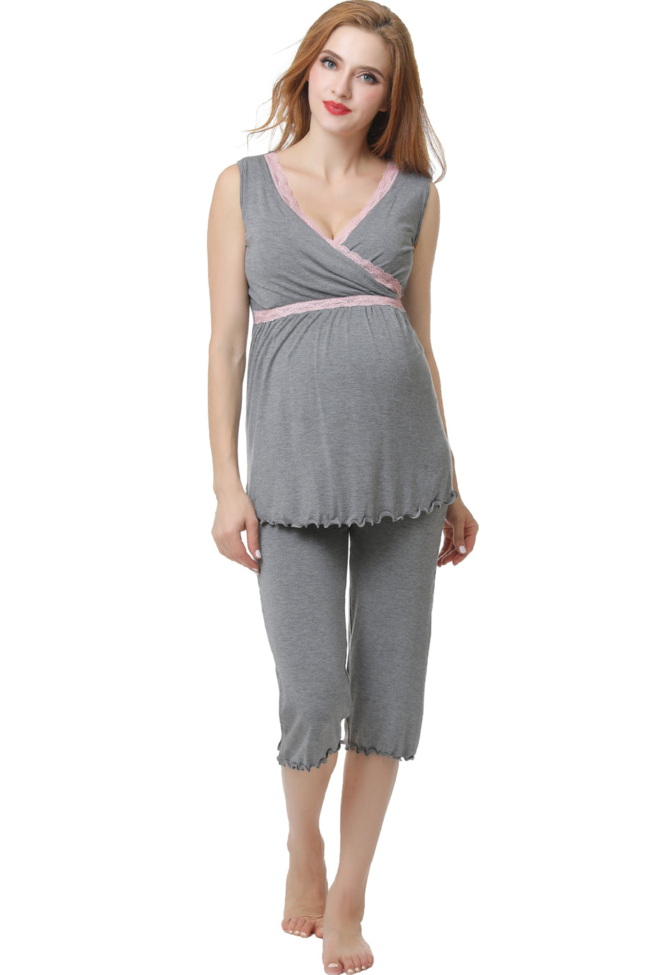Kimi + Kai Maternity "Penny" Nursing PJ Set