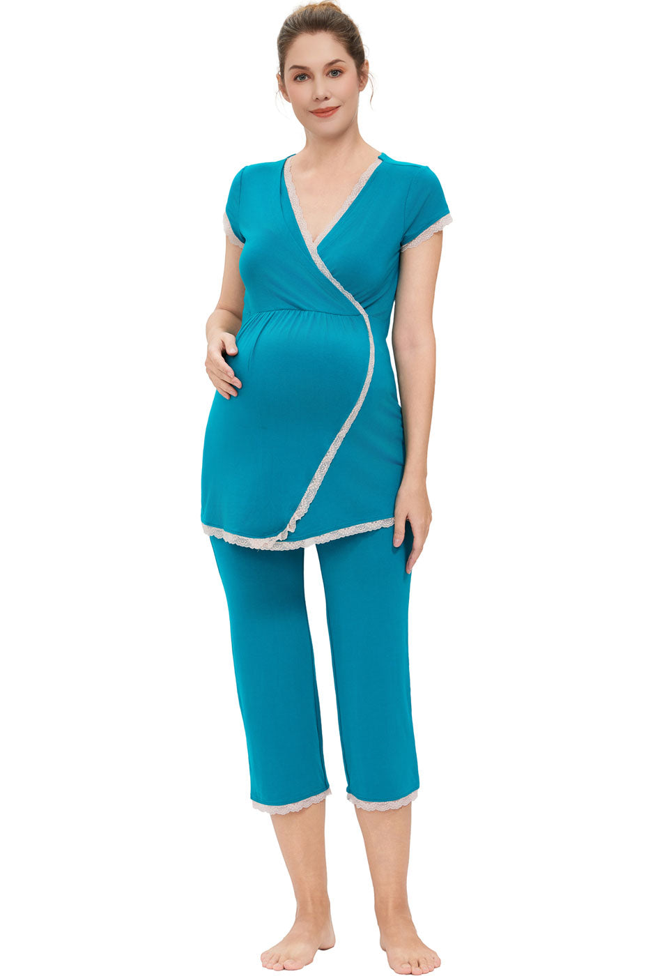 Kimi + Kai Maternity "Cindy" Nursing PJ Set