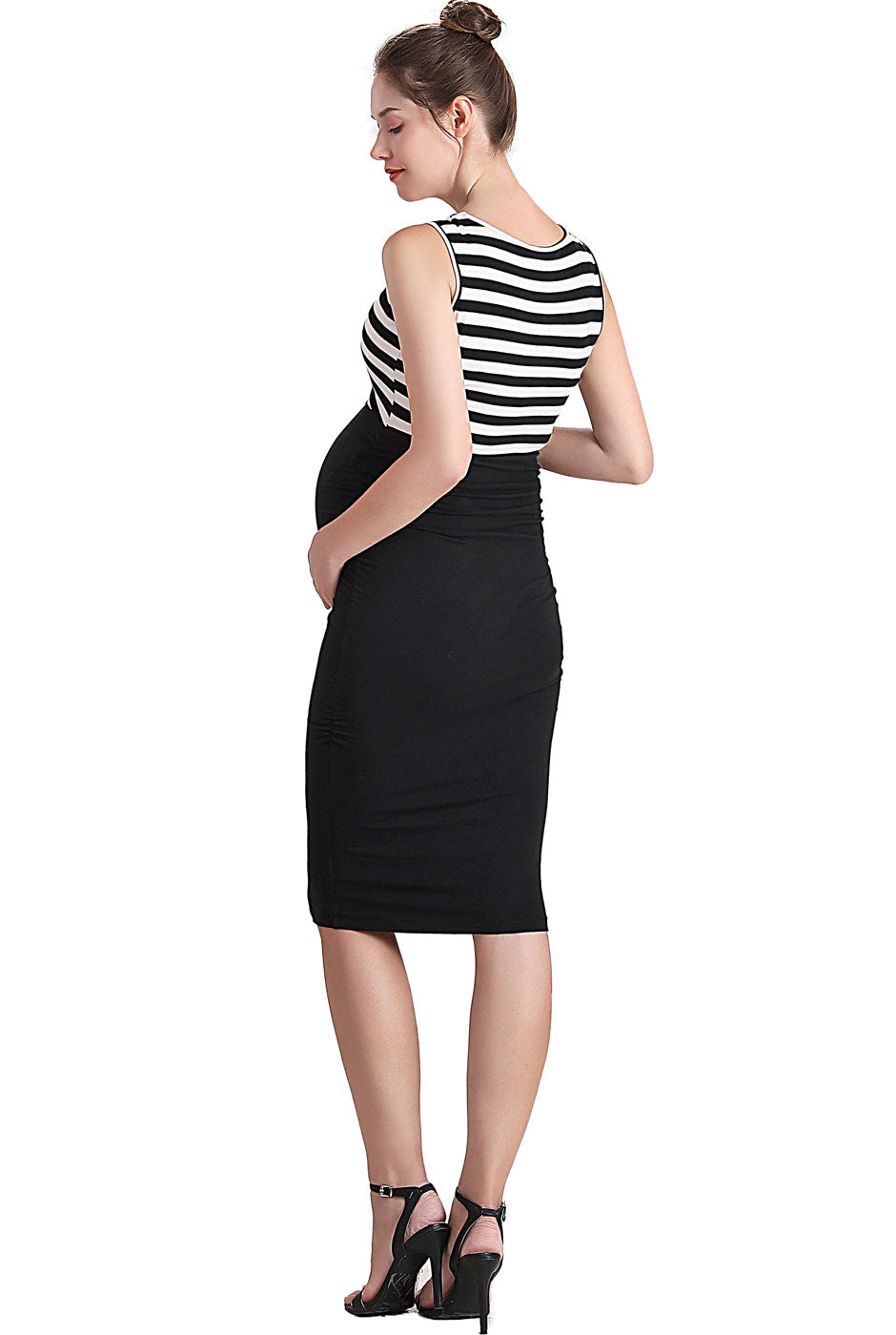 Kimi + Kai Maternity "Margot" Midi Dress