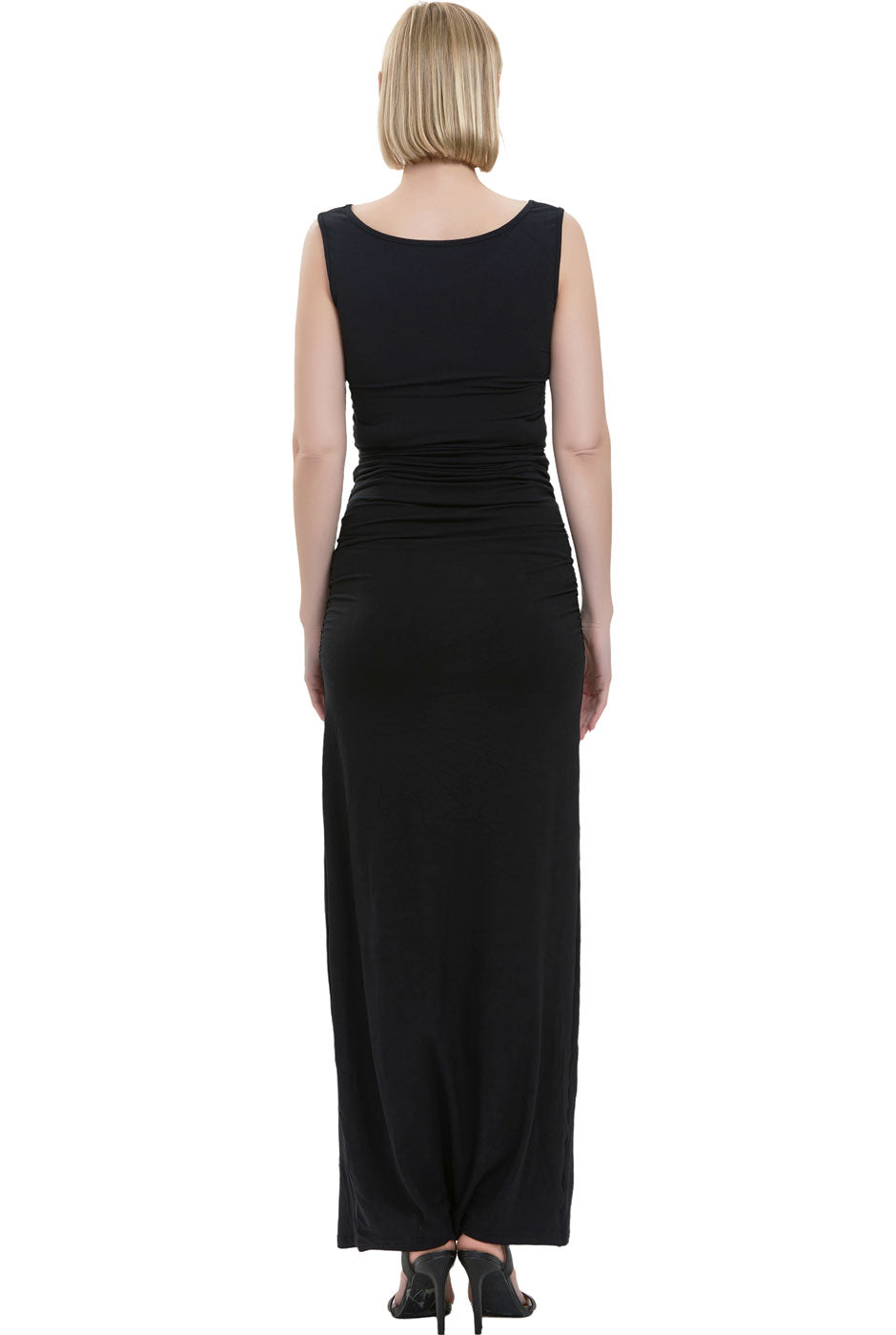 Kimi + Kai Maternity "Charlotte" Tank Column Maxi Dress