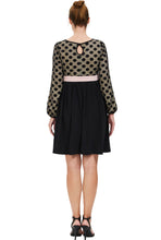 Load image into Gallery viewer, Kimi + Kai Maternity "Macy" Polka Dot Lace Dress