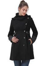 Kimi + Kai Maternity "Harper" Wool Coat