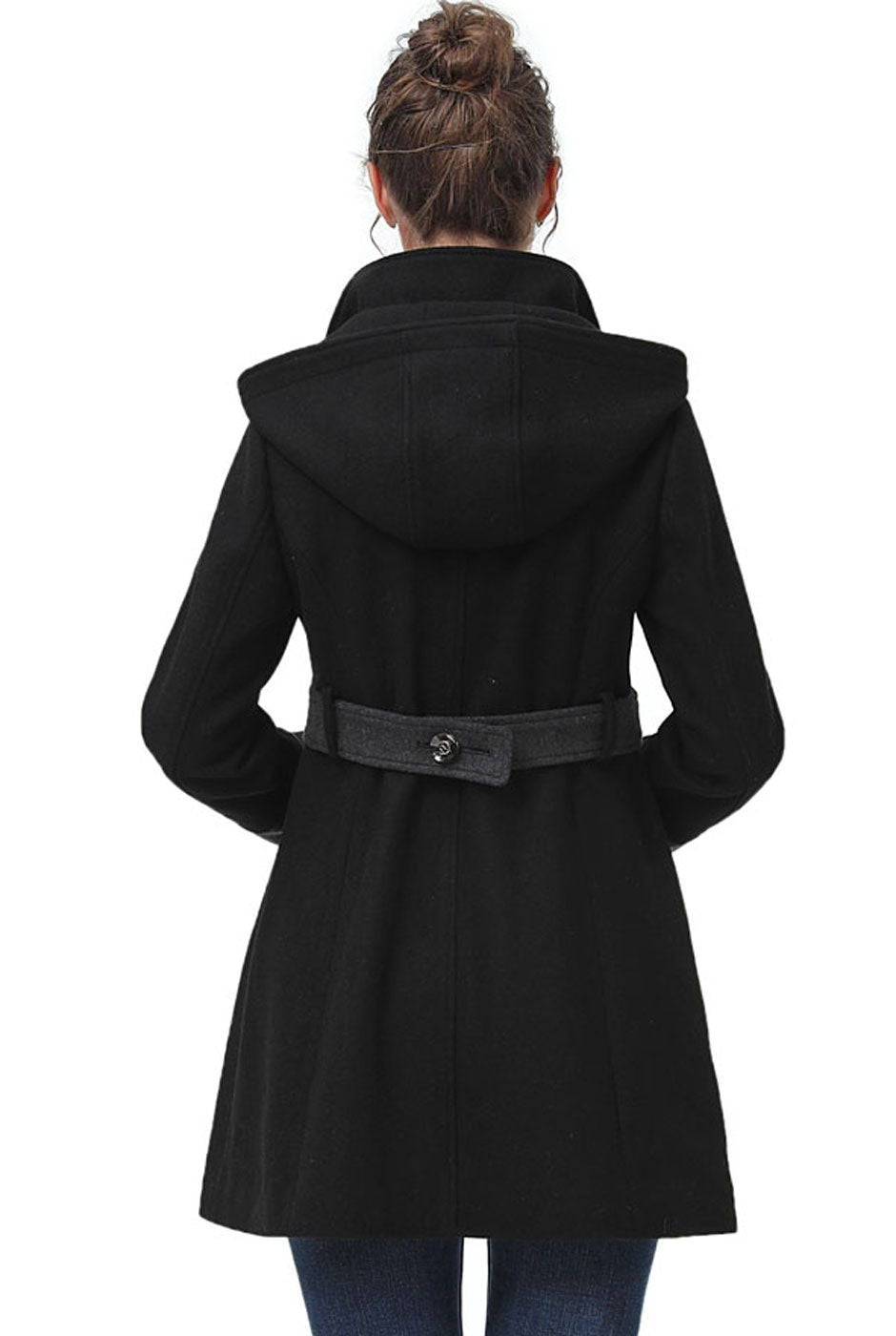 Kimi + Kai Maternity "Harper" Wool Coat