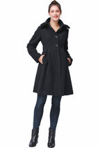 Kimi + Kai Maternity "Kimberly" Wool Coat