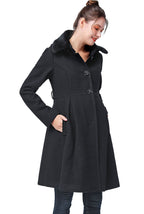 Kimi + Kai Maternity "Kimberly" Wool Coat