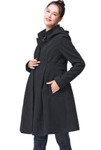 Kimi + Kai Maternity "Kimberly" Wool Coat