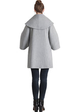 Load image into Gallery viewer, Kimi + Kai Maternity &quot;Aanya&quot; A-Line Wool Coat with Removable Bib