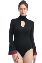 Load image into Gallery viewer, Kimi + Kai Women&#39;s &quot;Dea&quot; Cut Out Bell Sleeve Bodysuit