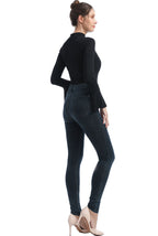 Kimi + Kai Women's "Jan" Turtle Neck Bell Sleeve Bodysuit