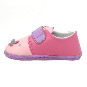 Kimi + Kai Girls Soft Sole Lambskin Leather Shoes - Butterfly (First Walker & Toddler)